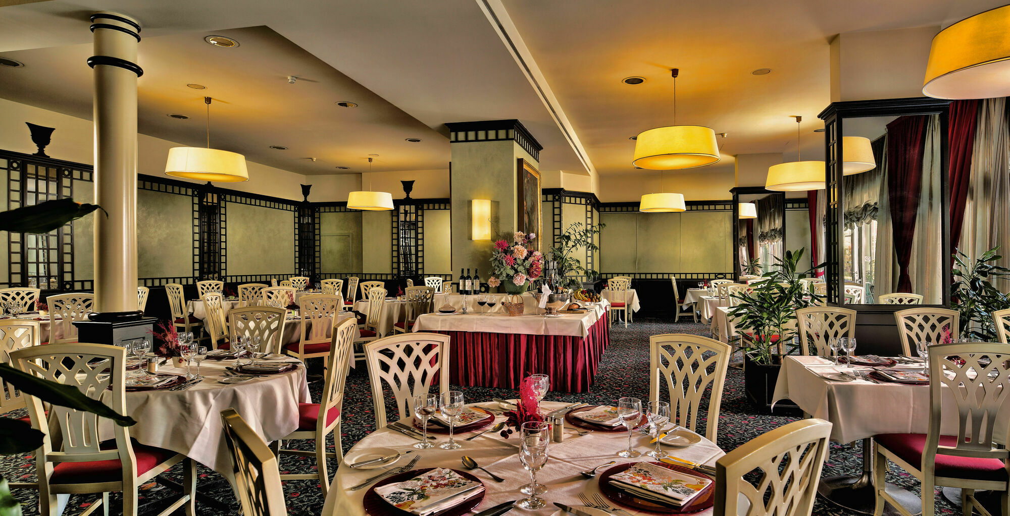 Hotel De La Paix Lugano Restaurante foto
